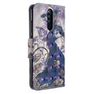 For Xiaomi Redmi 8 3D Colored Drawing Pattern Horizontal Flip Leather Case, with Holder & Card Slots & Wallet(Peacock) - 3