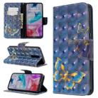 For Xiaomi Redmi 8 3D Colored Drawing Pattern Horizontal Flip Leather Case, with Holder & Card Slots & Wallet(Butterfly) - 1