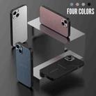 R-JUST RJ-52 3-Line Style Metal TPU Shockproof Protective Case For iPhone 12 mini(Silver) - 2