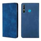 For Infinix Hot 8 / Hot 8 Lite X650 X650B / Tecon Camon 12 CC7 Sp Skin Feel Magnetic Horizontal Flip Leather Case with Holder & Card Slots(Blue) - 1