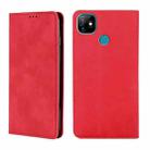 For Infinix Itel Vision 1 Skin Feel Magnetic Horizontal Flip Leather Case with Holder & Card Slots(Red) - 1