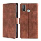 For Tecno Spark 6 Go Skin Feel Crocodile Texture Magnetic Clasp Horizontal Flip PU Leather Case with Holder & Card Slots & Wallet(Brown) - 1
