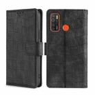 For Tecno Camon 15 / 15 Air Skin Feel Crocodile Texture Magnetic Clasp Horizontal Flip PU Leather Case with Holder & Card Slots & Wallet(Black) - 1