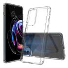 For Motorola Edge 20 Pro Shockproof Scratchproof TPU + Acrylic Protective Case(Transparent) - 1