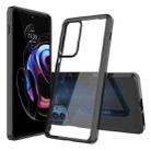 For Motorola Edge 20 Pro Shockproof Scratchproof TPU + Acrylic Protective Case(Black) - 1