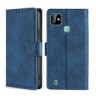 For Infinix Smart HD 2021 Skin Feel Crocodile Texture Magnetic Clasp Horizontal Flip PU Leather Case with Holder & Card Slots & Wallet(Blue) - 1