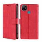 For Itel Vision 1 Skin Feel Crocodile Texture Magnetic Clasp Horizontal Flip PU Leather Case with Holder & Card Slots & Wallet(Red) - 1