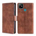 For Itel Vision 1 Skin Feel Crocodile Texture Magnetic Clasp Horizontal Flip PU Leather Case with Holder & Card Slots & Wallet(Brown) - 1