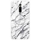 For Xiaomi Redmi K20 & K20 Pro Embossed Varnished Marble TPU Protective Case with Holder(White) - 1