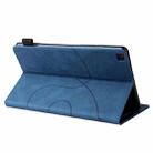 For Samsung Galaxy Tab A 8.0 (2019) T295 Dual-color Splicing Horizontal Flip PU Leather Case with Holder & Card Slots(Blue) - 5