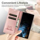 For Samsung Galaxy Note20 Dream Magnetic Suction Business Horizontal Flip PU Leather Case with Holder & Card Slot & Wallet(Rose Gold) - 6