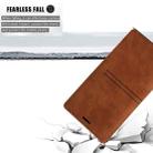 For Samsung Galaxy S21 5G Dream Magnetic Suction Business Horizontal Flip PU Leather Case with Holder & Card Slot & Wallet(Brown) - 7