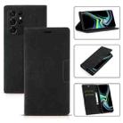 For Samsung Galaxy S21 Ultra 5G Dream Magnetic Suction Business Horizontal Flip PU Leather Case with Holder & Card Slot & Wallet(Black) - 1
