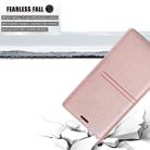 For iPhone 12 mini Dream Magnetic Suction Business Horizontal Flip PU Leather Case with Holder & Card Slot & Wallet (Rose Gold) - 5
