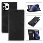For iPhone 12 mini Dream Magnetic Suction Business Horizontal Flip PU Leather Case with Holder & Card Slot & Wallet (Black) - 1
