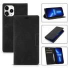 For iPhone 11 Pro Max Dream Magnetic Suction Business Horizontal Flip PU Leather Case with Holder & Card Slot & Wallet (Black) - 1