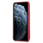 For iPhone 11 Pro Max Vertical Flip Wallet Shockproof Back Cover Protective Case with Holder & Card Slots & Lanyard & Photos Frames(Red) - 3