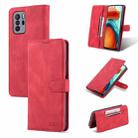 For Xiaomi Redmi Note 10 Pro 5G / Poco X3 GT AZNS Dream II Skin Feel PU+TPU Horizontal Flip Leather Case with Holder & Card Slots & Wallet(Red) - 1