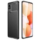 For Xiaomi Civi Carbon Fiber Texture Shockproof TPU Case(Black) - 1