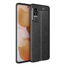 For Xiaomi Civi Litchi Texture TPU Shockproof Case(Black) - 1