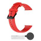 For Polar Vantage V2 Silicone Watch Band(Red) - 1