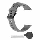 For Polar Vantage V2 Silicone Watch Band(Grey) - 1