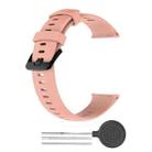 For Polar Vantage V2 Silicone Watch Band(Pink) - 1