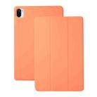 For Xiaomi Pad 5 / Pad 5 Pro Solid Color Magnetic Horizontal Flip Leather Case with Holder(Orange) - 1