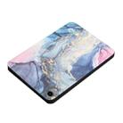 For iPad mini 6 Dual-folding Coloured Drawing Voltage Horizontal Flip PU Leather Tablet Case with Holder & Sleep / Wake-up Function(Phnom Penh Marble) - 3