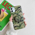 For iPhone 13 Pro Max Shockproof IMD Camouflage TPU Protective Case with Holder (1) - 1
