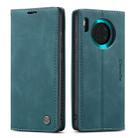 For Huawei Mate 30 4G / 5G CaseMe-013 Multifunctional Horizontal Flip Leather Case with Card Slot & Holder & Wallet(Blue) - 1