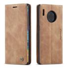 For Huawei Mate 30 Pro 4G / 5G CaseMe-013 Multifunctional Horizontal Flip Leather Case with Card Slot & Holder & Wallet(Brown) - 1