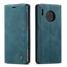 For Huawei Mate 30 Pro 4G / 5G CaseMe-013 Multifunctional Horizontal Flip Leather Case with Card Slot & Holder & Wallet(Blue) - 1