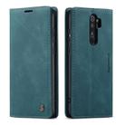 For Xiaomi Redmi Note 8 Pro CaseMe-013 Multifunctional Horizontal Flip Leather Case with Card Slot & Holder & Wallet(Blue) - 1