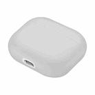 Solid Color Silicone Earphone Protective Case for AirPods 3(White) - 2
