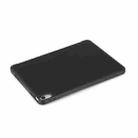 For iPad mini 6 Back Sticker Skin Feel Horizontal Flip Leather Tablet Case with Tri-fold Holder(Black) - 7