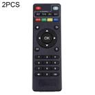 2 PCS x96 Set-Top Box Remote Control for T95M / T95N / X96 mini / M8s / T95X(Black) - 1