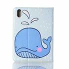 For iPad mini 6 Cartoon Pattern Horizontal Flip Leather Tablet Case with Card Slots & Holder & Wallet(Dolphin) - 3