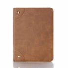 For iPad mini 6 Retro Book Style Horizontal Flip PU Leather Tablet Case with Holder & Card Slots & Wallet(Brown) - 2