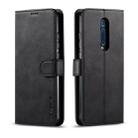 LC.IMEEKE For Xiaomi Redmi K20 / K20 Pro / 9T / 9T Pro Calf Texture Horizontal Flip Leather Case, with Holder & Card Slots & Wallet(Black) - 1