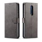 LC.IMEEKE For Xiaomi Redmi K20 / K20 Pro / 9T / 9T Pro Calf Texture Horizontal Flip Leather Case, with Holder & Card Slots & Wallet(Grey) - 1