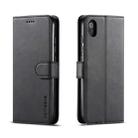 LC.IMEEKE For Xiaomi Redmi 7A Calf Texture Horizontal Flip Leather Case, with Holder & Card Slots & Wallet(Black) - 1