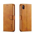 LC.IMEEKE For Xiaomi Redmi 7A Calf Texture Horizontal Flip Leather Case, with Holder & Card Slots & Wallet(Yellow) - 1