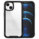 2 In 1 TPU + PC Full Coverage Protective Case For iPhone 13(Black) - 1