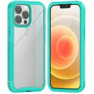 2 In 1 TPU + PC Full Coverage Protective Case For iPhone 13 Pro Max(Light Blue) - 1