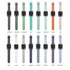 Hollow Out Silicone Watch Band For Apple Watch Ultra 49mm / Series 8&7 45mm / SE 2&6&SE&5&4 44mm / 3&2&1 42mm(Purple) - 7