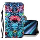 For Sony Xperia XZ4 3D Colored Drawing Horizontal Flip PU Leather Case with Holder & Card Slots & Wallet(Mandala) - 1