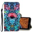 For Xiaomi Redmi 7A 3D Colored Drawing Horizontal Flip PU Leather Case with Holder & Card Slots & Wallet(Mandala) - 1