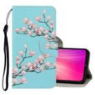 For Xiaomi Redmi Note 8 Pro 3D Colored Drawing Horizontal Flip PU Leather Case with Holder & Card Slots & Wallet(Magnolia) - 1