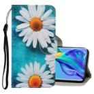 For Huawei Mate 30 3D Colored Drawing Horizontal Flip PU Leather Case with Holder & Card Slots & Wallet(Chrysanthemum) - 1
